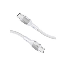 Дата кабель USB-C to USB-C 1.2m 60W PD FletchLink-CC grey Promate (fletchlink-cc.grey)
