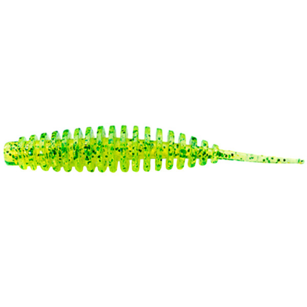 Силікон рибальський FishUP Tanta 2" 026 - Flo Chartreuse/Green (9шт/уп) (1864.06.41)