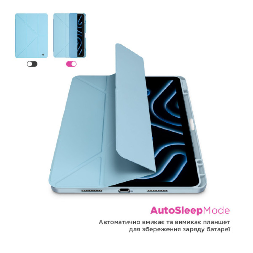 Чохол до планшета Armorstandart Y-Type PEN Samsung Galaxy Tab S9+ / S9 FE+ / S10+ Blue (ARM85525)