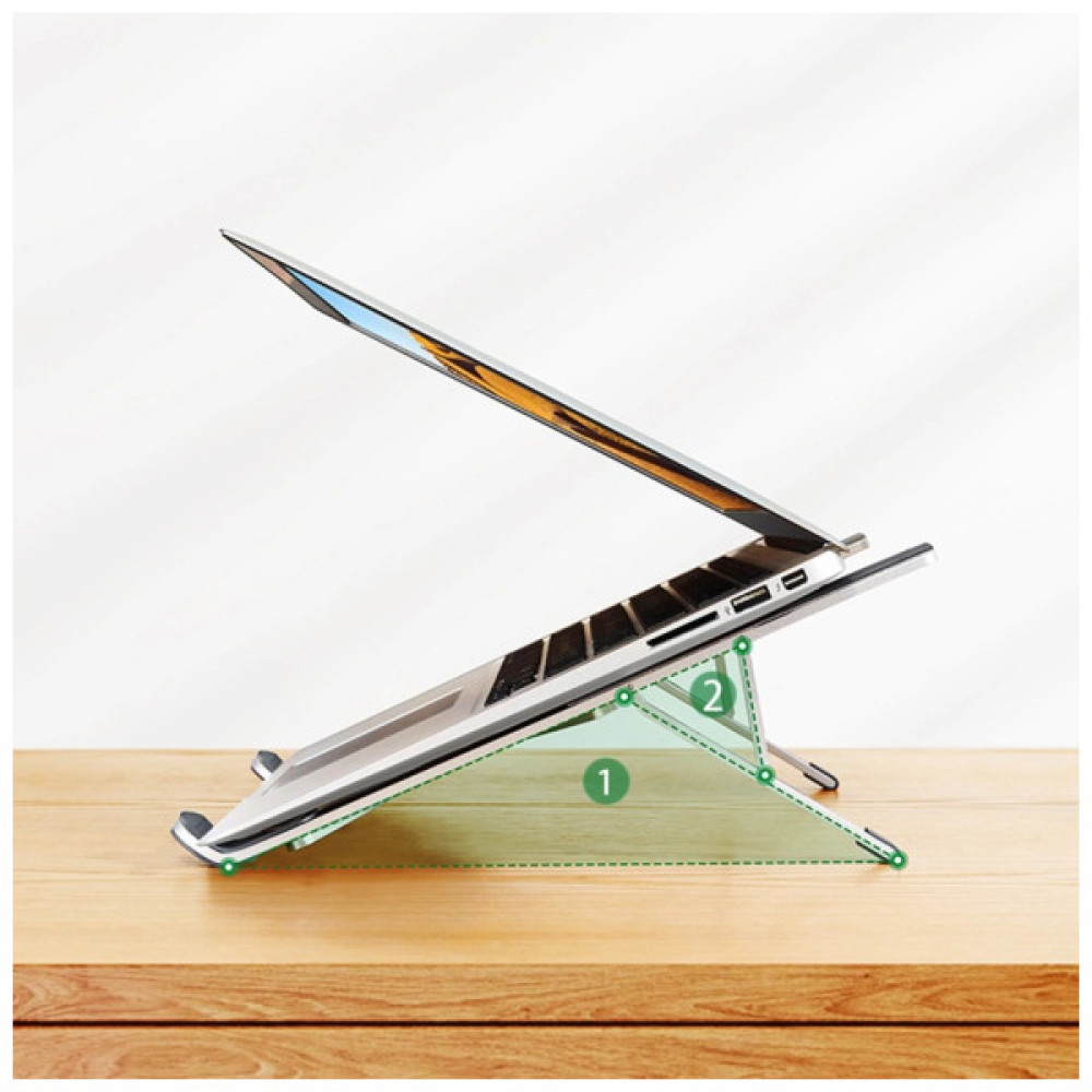 Підставка до ноутбука UGREEN LP451 Foldable Holder for Laptop Silver (40289)