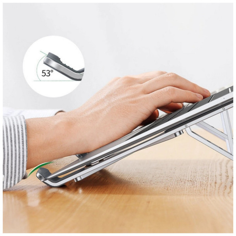 Підставка до ноутбука UGREEN LP451 Foldable Holder for Laptop Silver (40289)