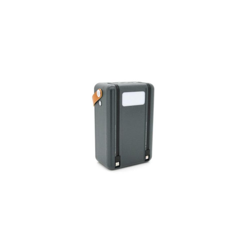 Батарея універсальна Remax 80000mAh, 20W, 3*USB+Type-C+Lighting, Black (RPP-566)