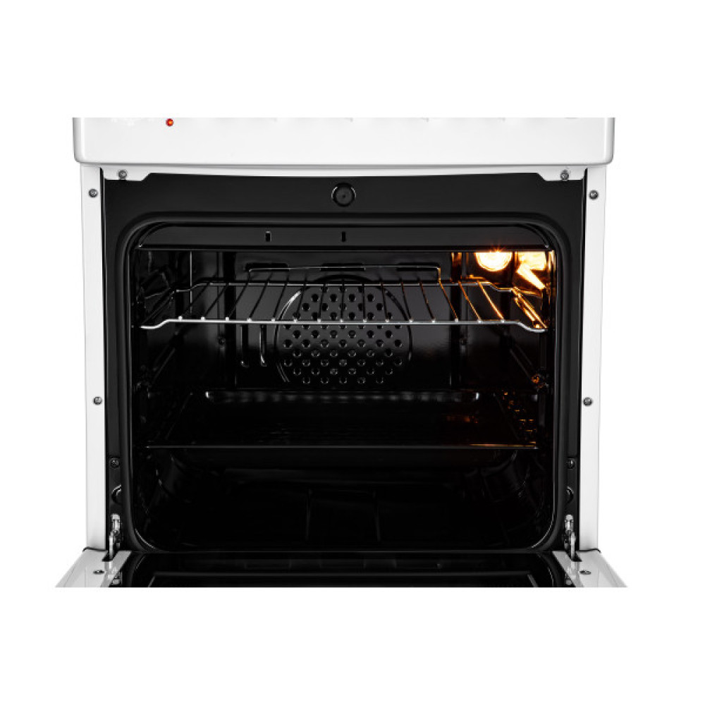 Плита ARDESTO комбі, 52л, 50x60см, конвекція, чавун, підсвічування, форсунки LPG (підключення газового балона), білий
