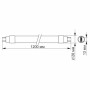 Лампочка Videx LED T8b 18W 1.2M 6200K 220V, матовая (VL-T8b-18126) Лампочка Videx LED T8b 18W 1.2M 6200K 220V, матовая (VL-T8b-18126)