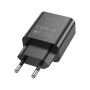 Зарядний пристрій BOROFONE BA71A Power USB-C PD20W Black (6974443387957) Зарядний пристрій BOROFONE BA71A Power USB-C PD20W Black (6974443387957)