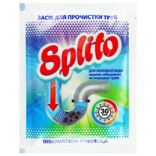 Засіб для прочищення труб Splito для холодної води 70 г (4820049382105) Засіб для прочищення труб Splito для холодної води 70 г (4820049382105)