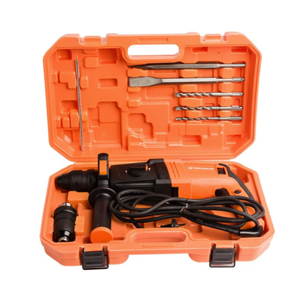 Перфоратор Tekhmann TRH-1120 DFR SDS-Plus 1120Вт 3Дж 3.5кг