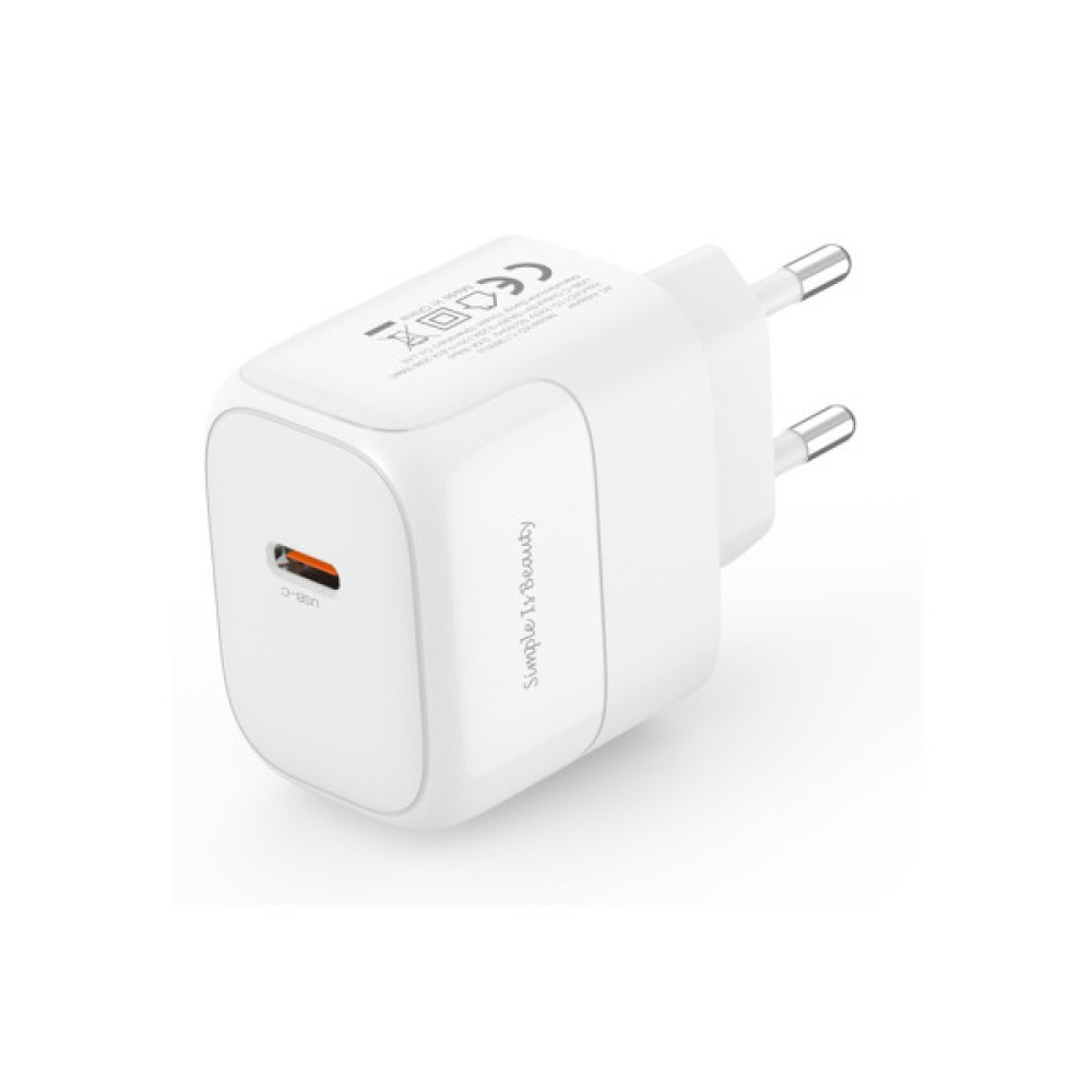 Зарядний пристрій XO L136 20W USB-C PD White (L136_White)