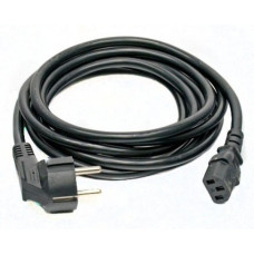 Кабель живлення Kingda С13 - CEE 7/7, переріз проводів 3x1.0, 3м (PC6065-3m)