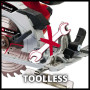 Пила дискова акумуляторна Einhell TE-CS 18/150LI - Solo PXC 18В 150х10 мм 2.34кг без АКБ та ЗП