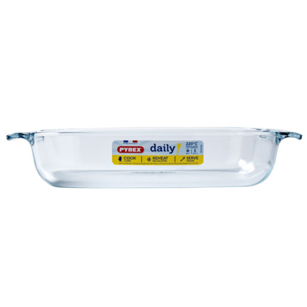 Форма для випікання Pyrex Daily прямокутна 39 х 25 х 7 см 3.7 л (232B000/3646)