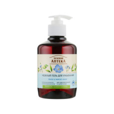 Гель для вмивання Green Pharmacy Ніжний Алое та олія льону 270 мл (4823015907821)