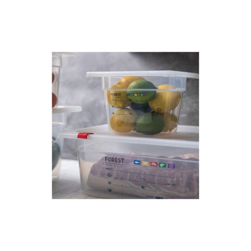 Гастроємність FoREST серія "Gastronorm" з поліпропілену GN 1/6 h 65 мм 1 л (241665)