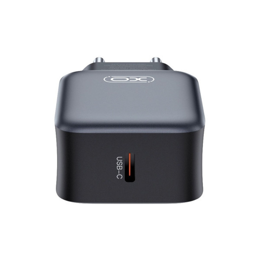 Зарядний пристрій XO USB-C PD20W black (L153_Black)