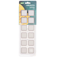 Форма для льоду Ardesto Fresh, 26х9.5х3.5см, силікон, пластик, бежевий (AR3595BE)