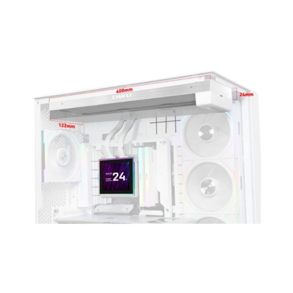 Система рідинного охолодження Lian Li HydroShift II LCD-S 360N FANLESS, Black (G89.GHS2LCDS36NB.00)
