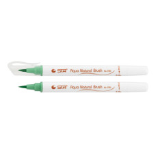 Художній маркер STA пензлик акварельний AQUA NATURAL BRUSH 3700, кислотний зелений (STA3700-40)