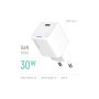 Зарядний пристрій ColorWay GaN Mini 30W PD Port PPS USB-C white (CW-CHS054PD-WT) Зарядний пристрій ColorWay GaN Mini 30W PD Port PPS USB-C white (CW-CHS054PD-WT)