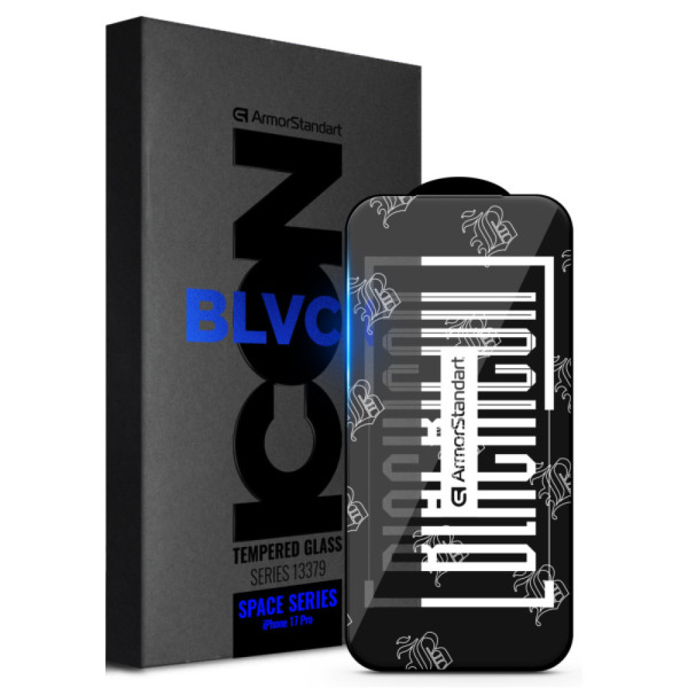 Скло захисне Armorstandart Space Black Icon Apple iPhone 17 Pro (ARM86395) Скло захисне Armorstandart Space Black Icon Apple iPhone 17 Pro (ARM86395)