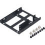 Фрейм-перехідник Maiwo 2x2.5" HDD/SSD 3.5" (K11) Фрейм-перехідник Maiwo 2x2.5" HDD/SSD 3.5" (K11)