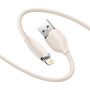 Дата кабель USB 2.0 AM to Lightning 2.0m 2.4A pink Baseus (CAGD000104) Дата кабель USB 2.0 AM to Lightning 2.0m 2.4A pink Baseus (CAGD000104)