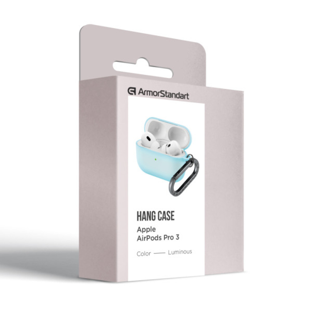 Чохол для навушників Armorstandart Hang Case For Apple AirPods Pro 3 Luminous (ARM88276)