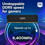 Модуль пам'яті для комп'ютера DDR5 64GB (2x32GB) 6400 MHz Micron (CP2K32G64C40U5B) Модуль пам'яті для комп'ютера DDR5 64GB (2x32GB) 6400 MHz Micron (CP2K32G64C40U5B)