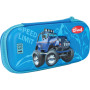 Пенал Cool For School з тисненням 1 відділення Блакитний (QT-5741-Blue) Пенал Cool For School з тисненням 1 відділення Блакитний (QT-5741-Blue)