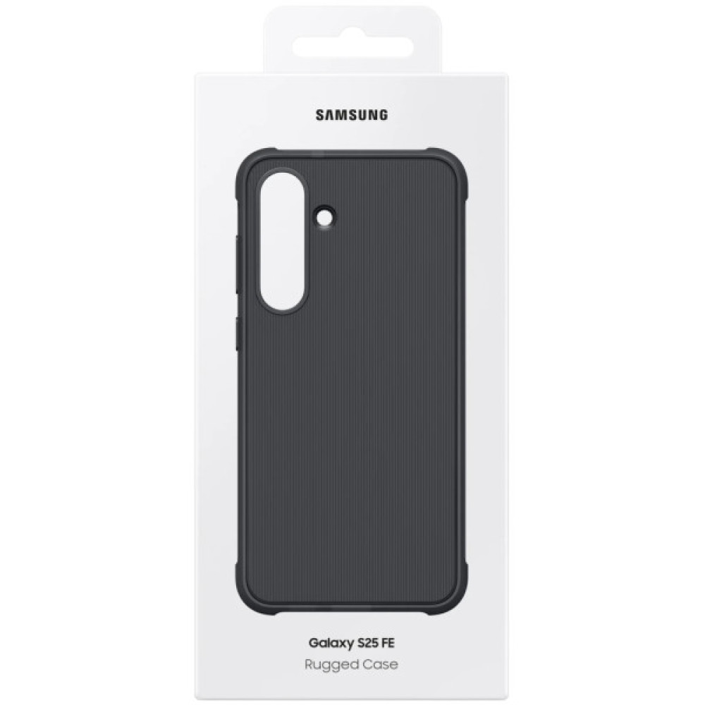 Чохол до мобільного телефона Samsung Galaxy S25 FE (S731) Rugged Case Black (EF-RS731CBEGWW) Чохол до мобільного телефона Samsung Galaxy S25 FE (S731) Rugged Case Black (EF-RS731CBEGWW)