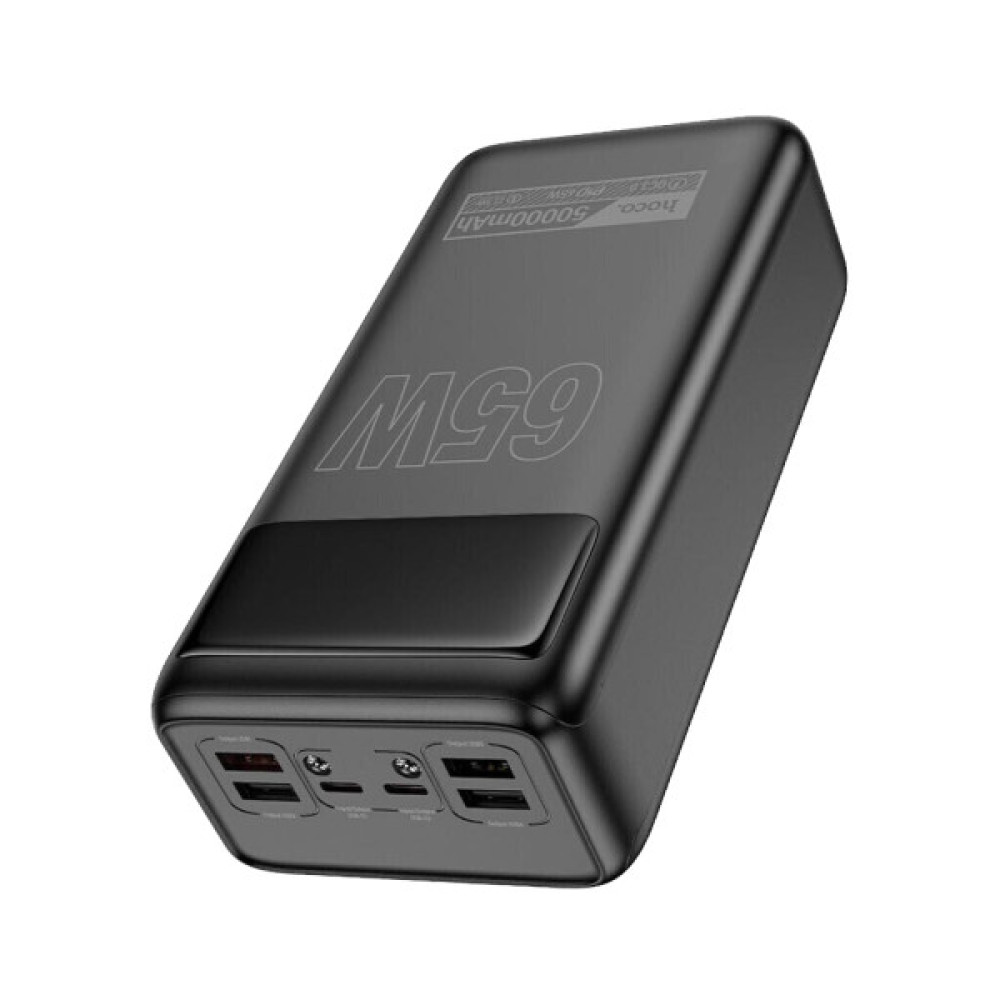 Батарея універсальна HOCO 50000mAh Apollo PD/65W QC/3.0 Black (DB81A / 714725)