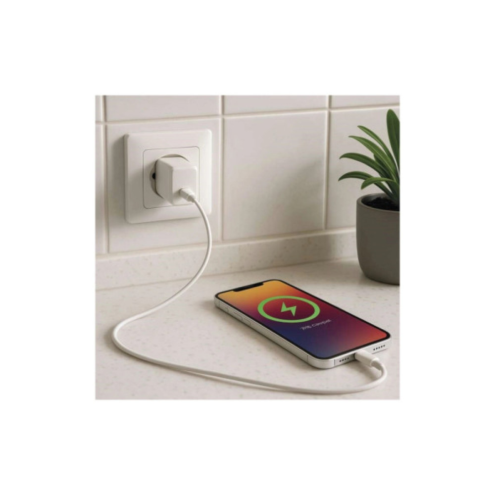 Зарядний пристрій EMOS V01G20 USB-C PD20W GaN (V01G20)