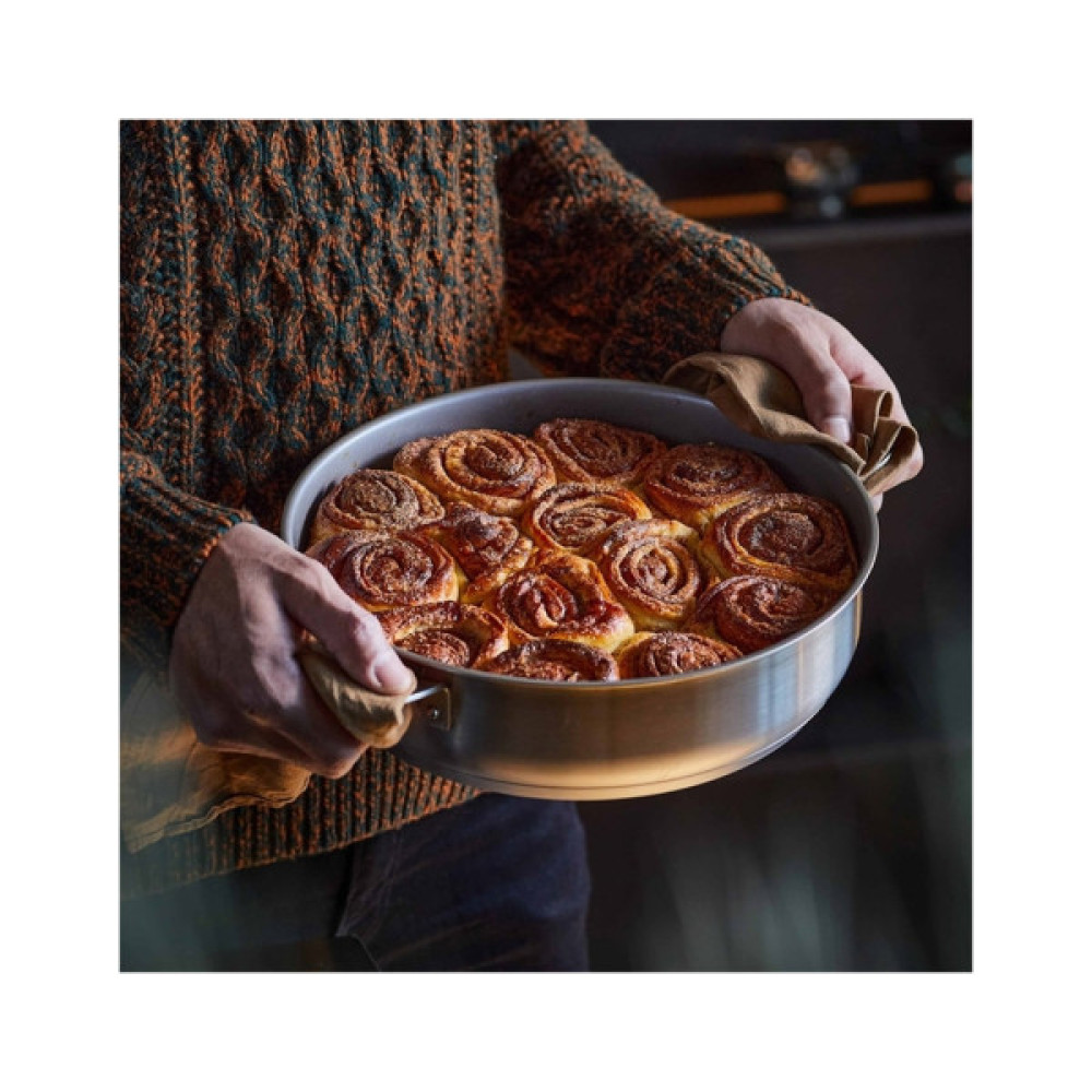 Сотейник Fiskars Norden глибокий з кришкою 28 см (1067635)