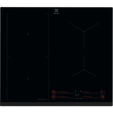 Варильна поверхня Electrolux індукційна, 60см, розширена зона, датчик кипіння, датчик смаження, Hob2Hood, чорний