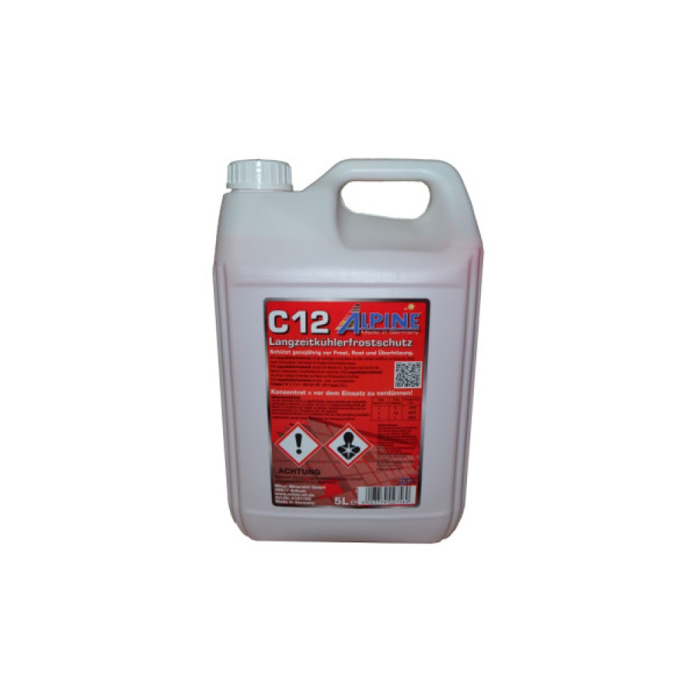 Антифриз Alpine C12 -36C чер, 5л (5,5кг.) (RM 1185-5)