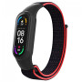 Ремінець до фітнес браслета Armorstandart нейлоновий для Xiaomi Mi Band 7/6/5/4 Black/Red (ARM67843) Ремінець до фітнес браслета Armorstandart нейлоновий для Xiaomi Mi Band 7/6/5/4 Black/Red (ARM67843)