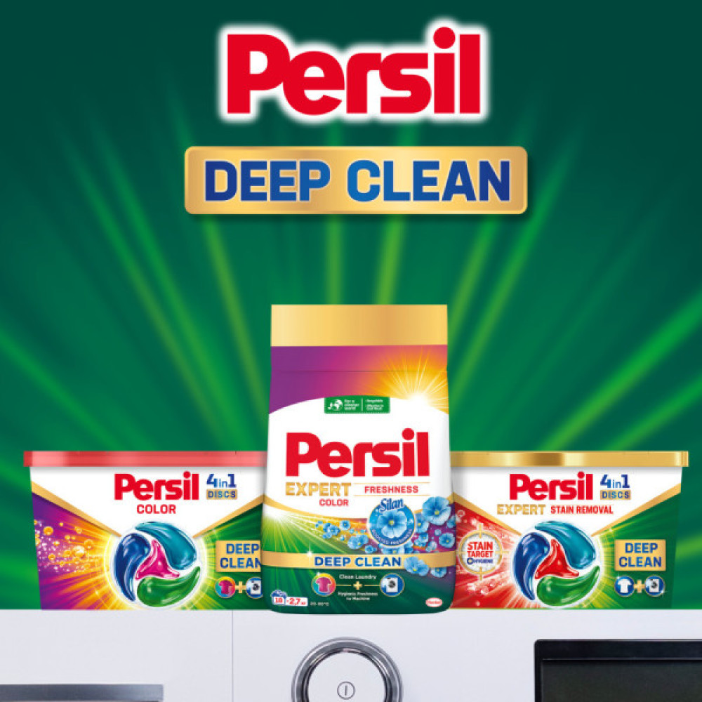 Пральний порошок Persil Expert Deep Clean Автомат Color Свіжість від Silan 8.1 кг (9000101806427)