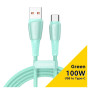 Дата кабель USB 2.0 AM to USB-C 1.0m 100W green Essager (EXCT1-CH06) Дата кабель USB 2.0 AM to USB-C 1.0m 100W green Essager (EXCT1-CH06)