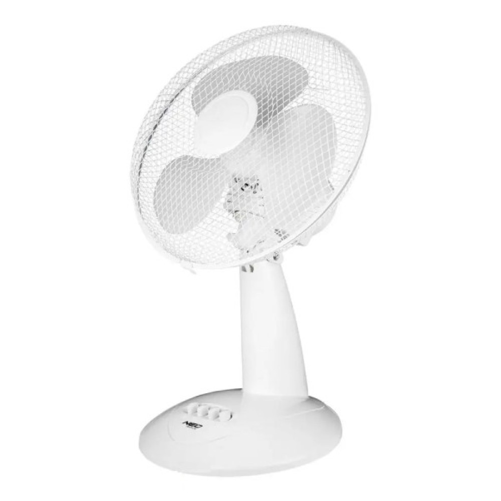Вентилятор настільний Neo Tools, 40см, 45Вт, білий