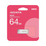 USB флеш накопичувач ADATA 64GB UR 350 Silver/Beige USB 3.2 (UR350-64G-RSR/BG)