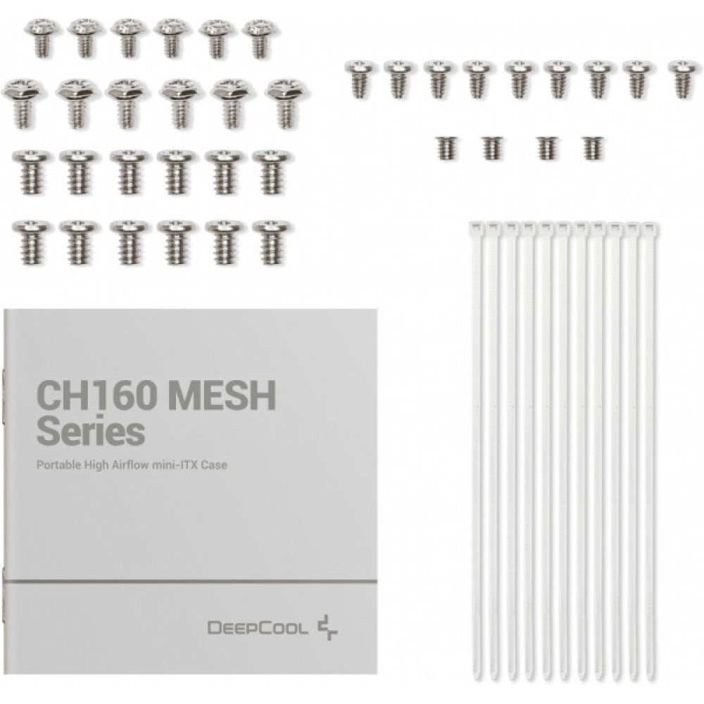 Корпус для ПК Deepcool CH160 MESH WH