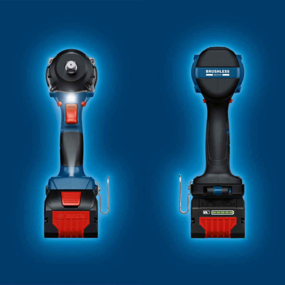 Гайковерт ударний Bosch Professional GDS 18V-750C 18В до 3000об·хв 270/380/750Нм квадрат 1/2" 1.7кг без АКБ та ЗП