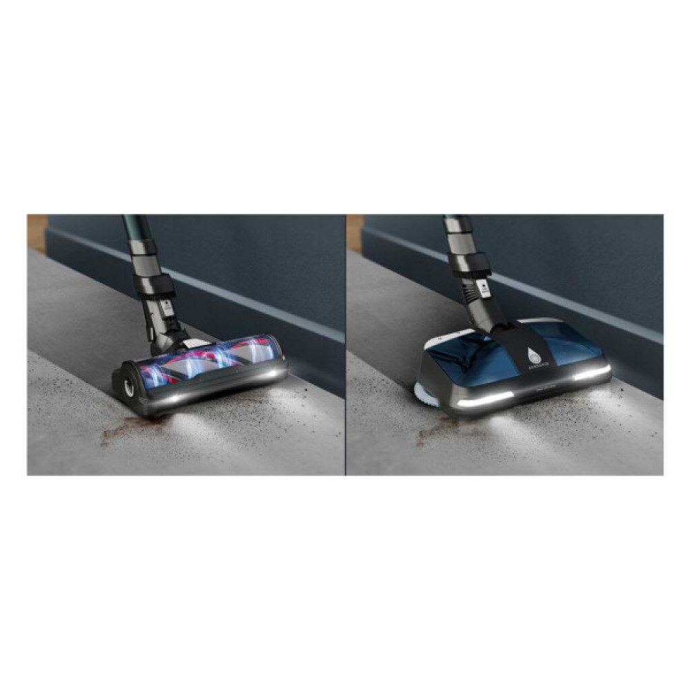 Пилосос Rowenta безпровідний X-Force Flex 13.60, 200Вт, конт пил -0.65л, автон. робота до 60хв, НЕРА, підсвітка, гнучка насадка, синій