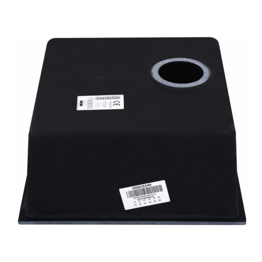 Мийка кухонна Elleci Q 102 under top nero 40