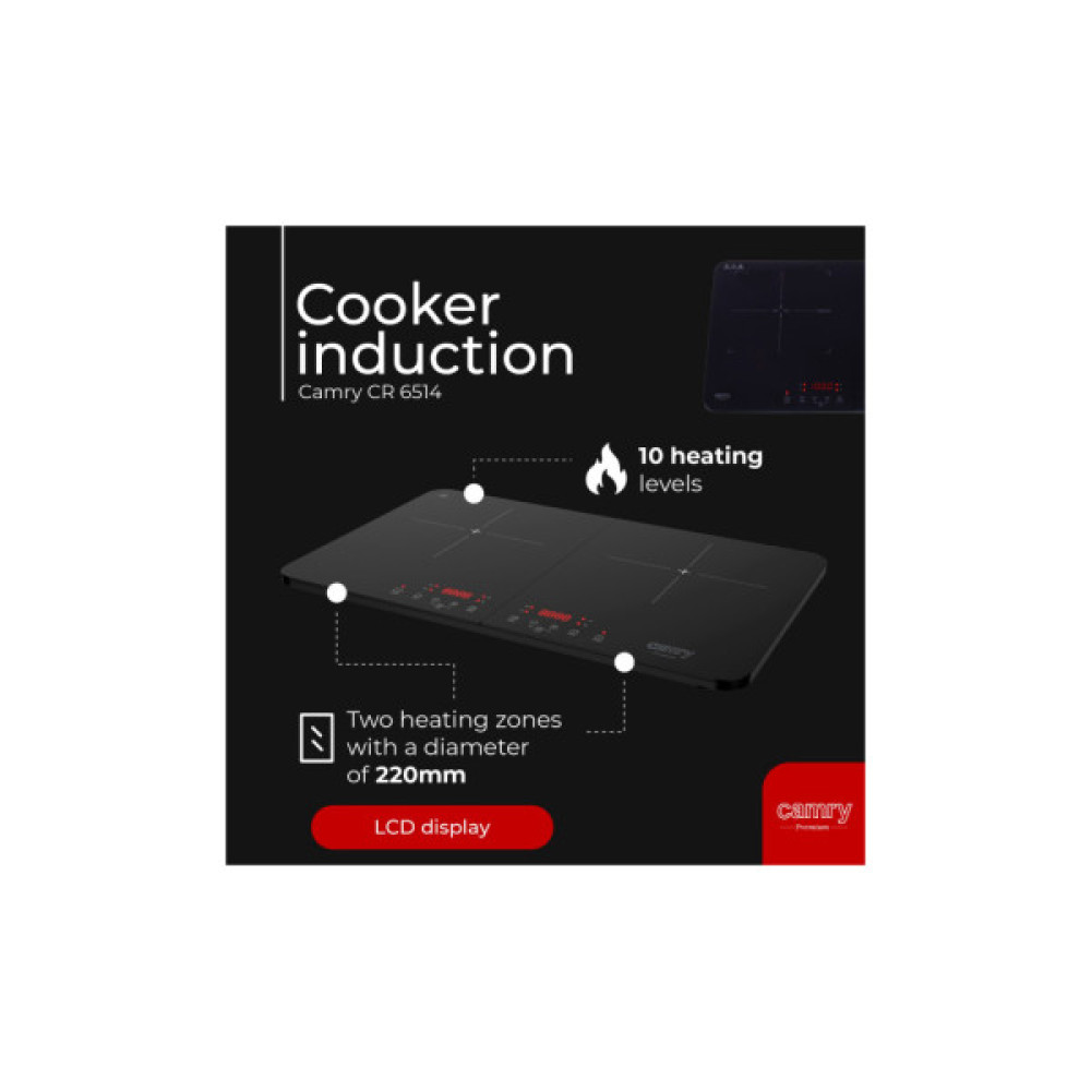 Настільна плита Camry CR 6514