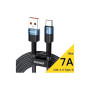 Дата кабель USB 2.0 AM to USB-C 2.0m 7A blue Essager (EXCT-XCA03)