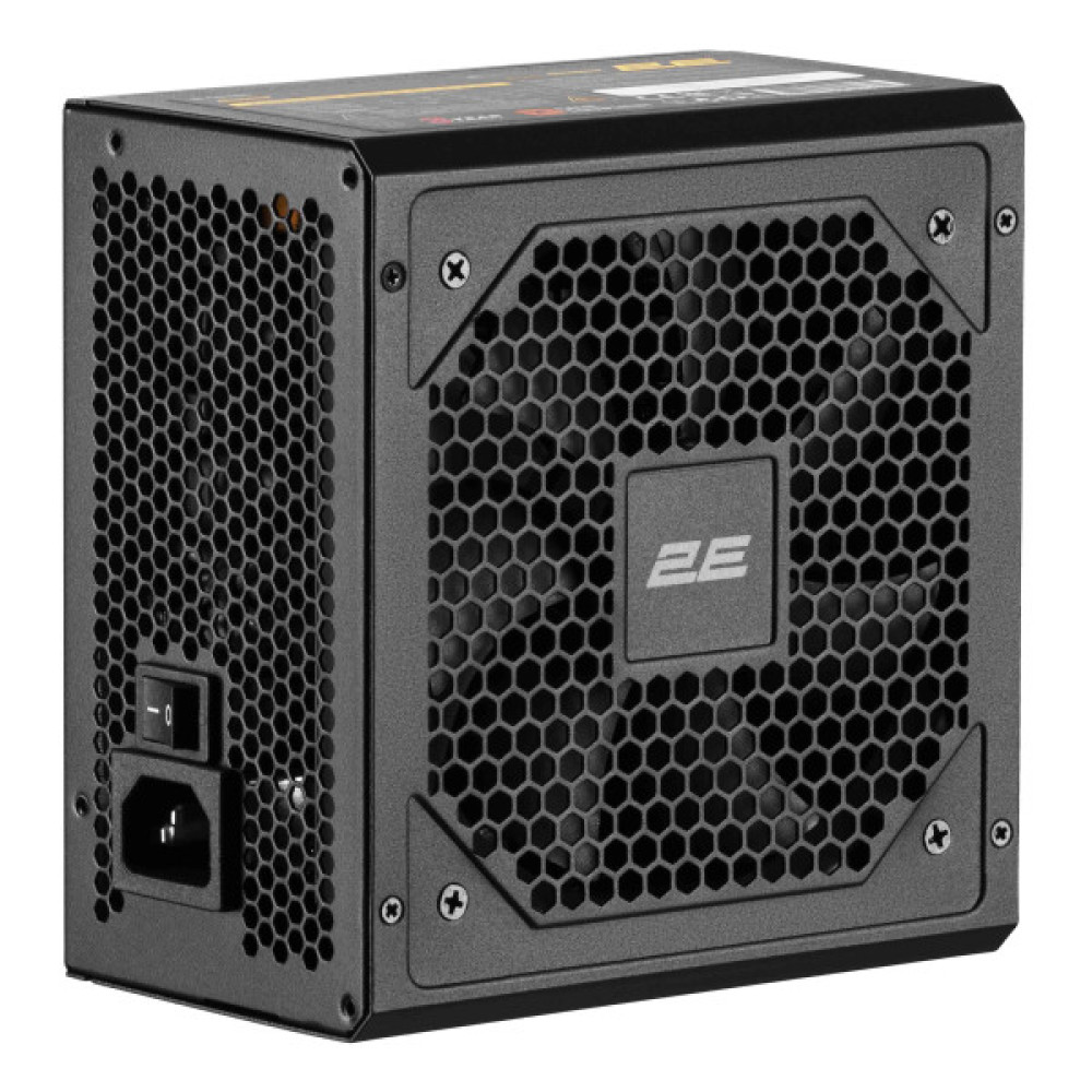 Блок живлення 2E GAMING Solid Power  (750W), >85%, 80+ Bronze, 120мм, 1xMB 24pin(20+4), 2xCPU 8pin(4+4), 3xMolex, 6xSATA, 4xPCIe 8pin(6+2), Semi Modular