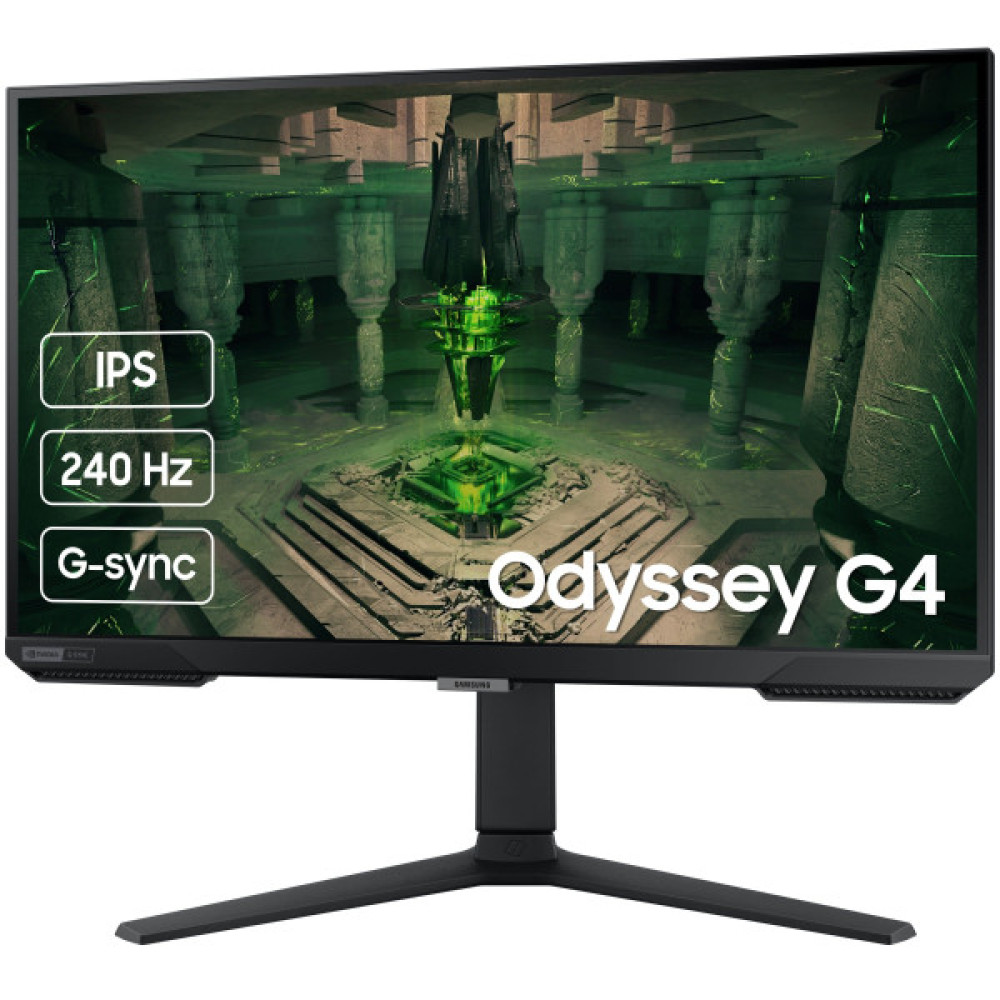 Монітор Samsung 27" Odyssey G4 S27BG400EI 2*HDMI, DP,, IPS, 240Hz, 1ms