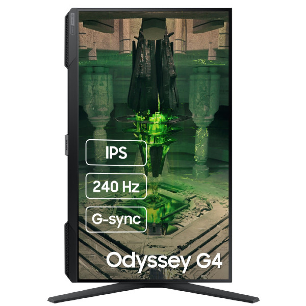 Монітор Samsung 27" Odyssey G4 S27BG400EI 2*HDMI, DP,, IPS, 240Hz, 1ms