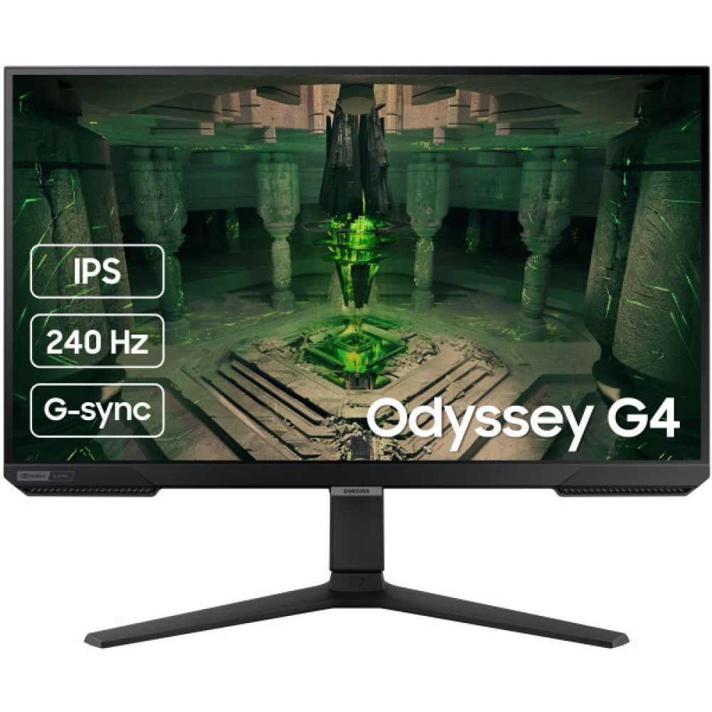 Монітор Samsung 27" Odyssey G4 S27BG400EI 2*HDMI, DP,, IPS, 240Hz, 1ms