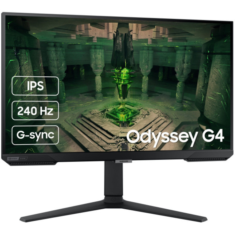 Монітор Samsung 27" Odyssey G4 S27BG400EI 2*HDMI, DP,, IPS, 240Hz, 1ms